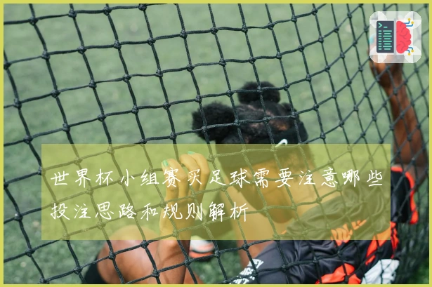 世界杯小组赛买足球需要注意哪些投注思路和规则解析